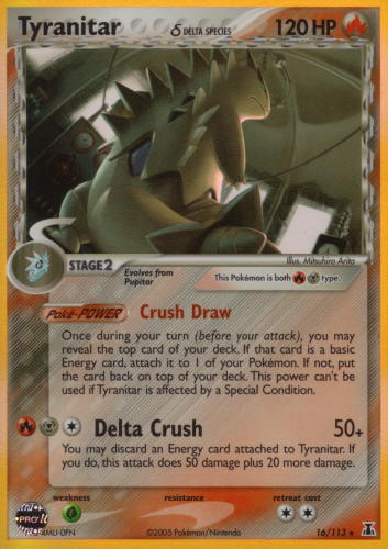 Tyranitar δ